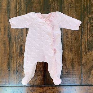 Just one you Carter’s bubble gum pink baby footie
